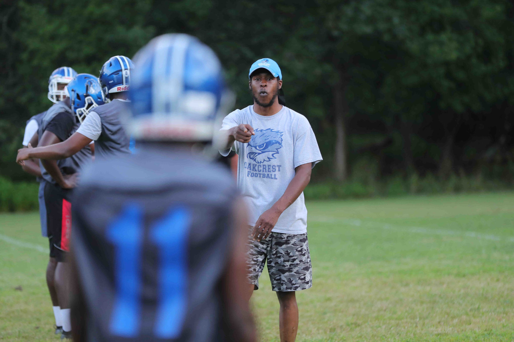 Oakcrest Football Practice